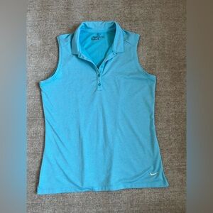 Nike golf women’s blue top